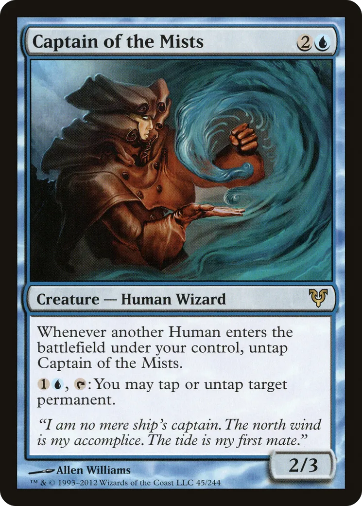 Captain of the Mists — Avacyn Restored — Magic: The Gathering