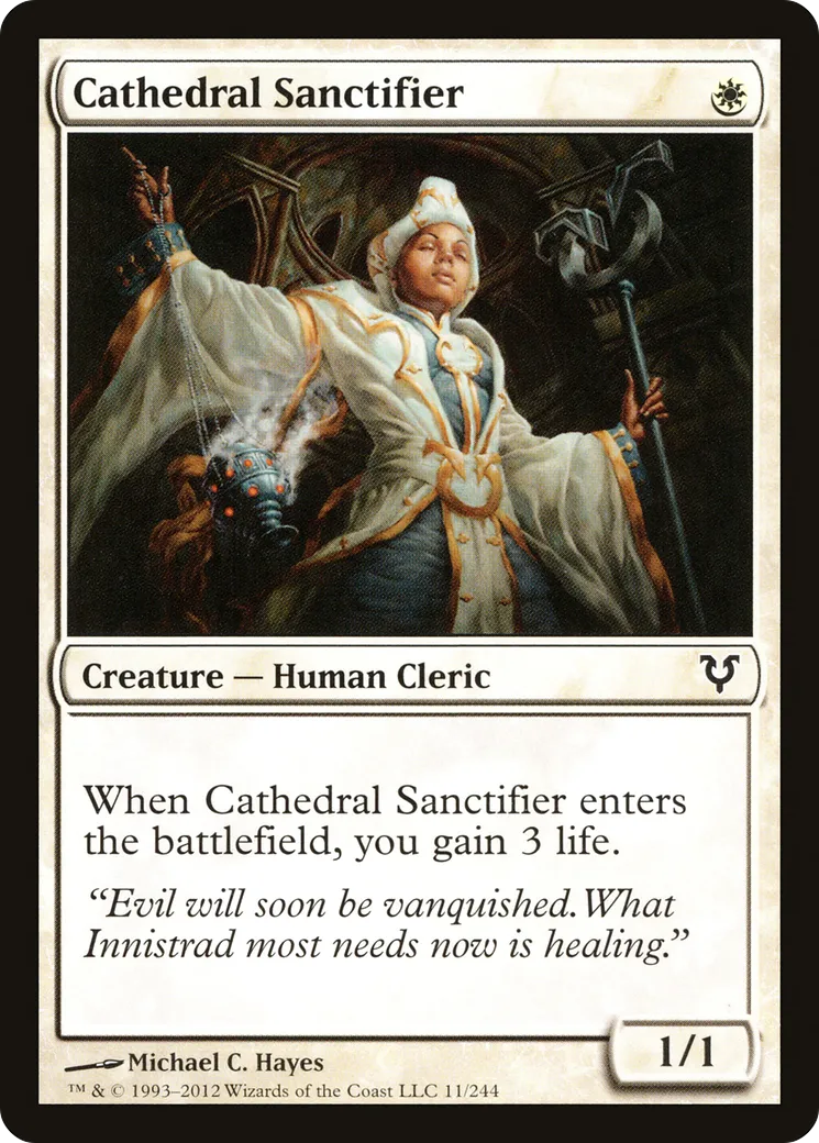 Sanctificatrice de la cathédrale — Avacyn Restored — Magic: The Gathering