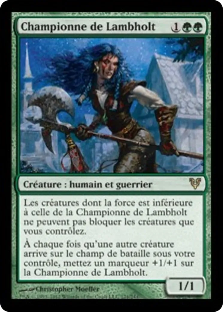 Championne de Lambholt — Avacyn Restored — Magic: The Gathering