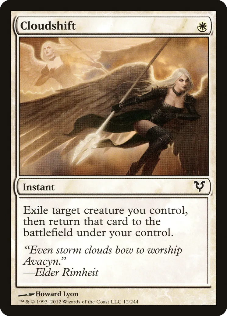 Cloudshift from Avacyn Restored - Magic: The Gathering
