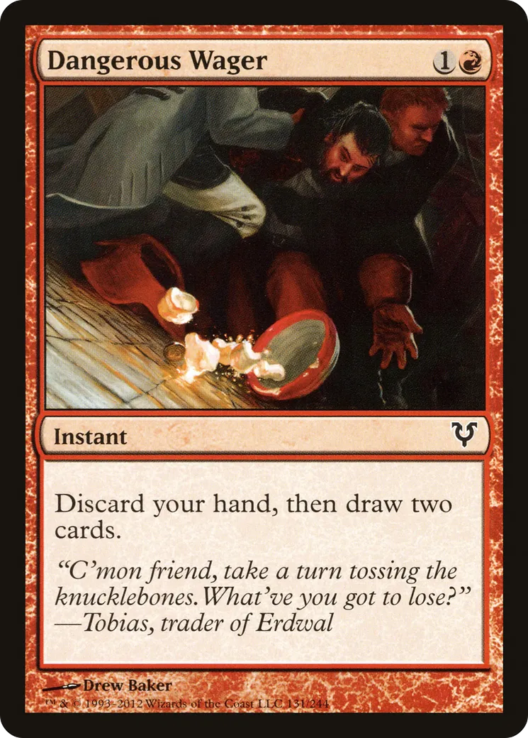 Dangerous Wager — Avacyn Restored — Magic: The Gathering
