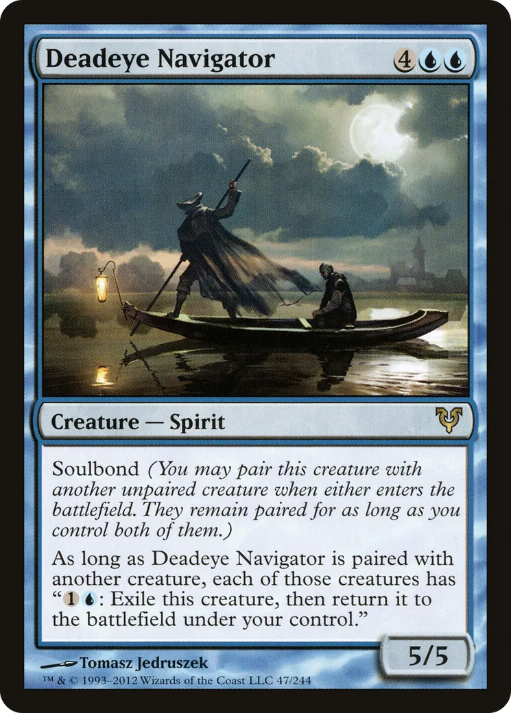 Deadeye Navigator — Avacyn Restored — Magic: The Gathering