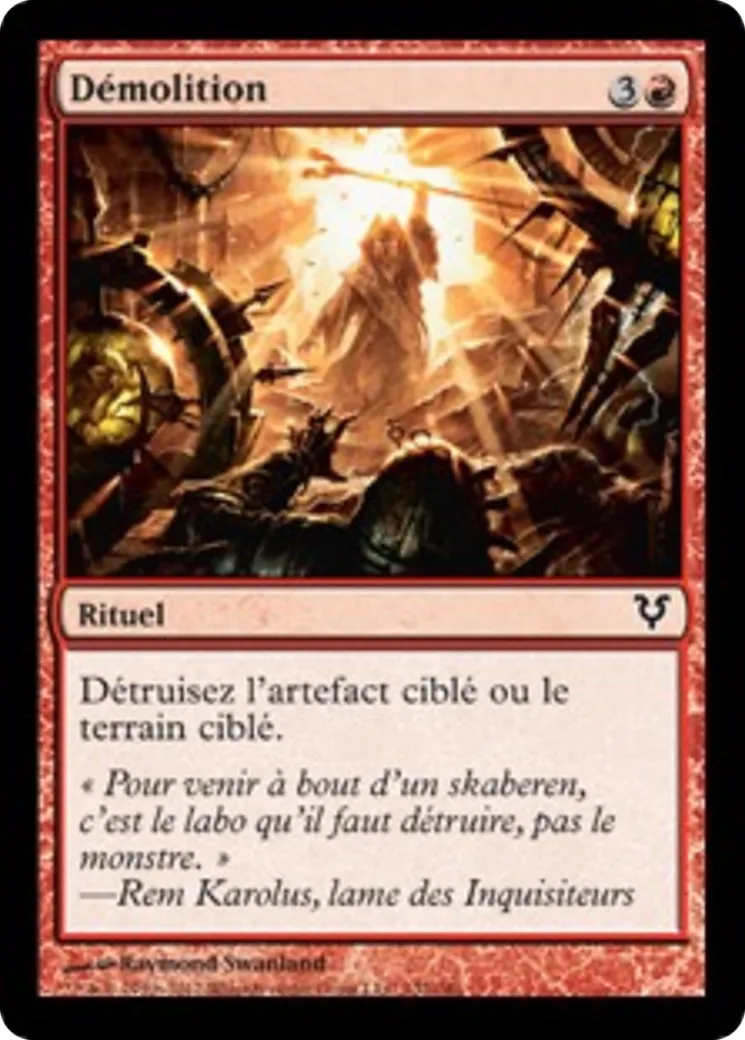 Démolition — Avacyn Restored — Magic: The Gathering