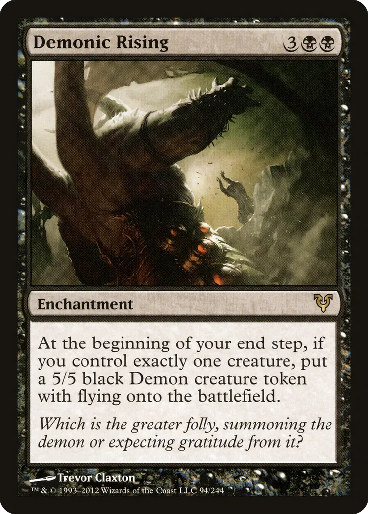 Éveil démoniaque — Avacyn Restored — Magic: The Gathering