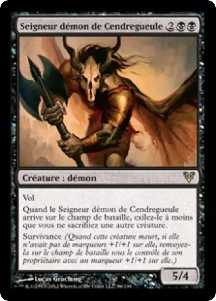 Seigneur démon de Cendregueule — Avacyn Restored — Magic: The Gathering
