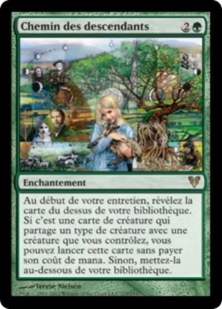 Chemin des descendants — Avacyn Restored — Magic: The Gathering