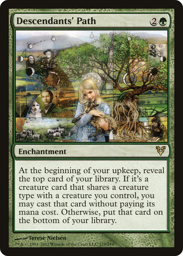 Chemin des descendants — Avacyn Restored — Magic: The Gathering