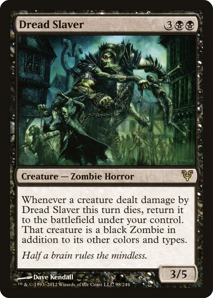 Dread Slaver — Avacyn Restored — Magic: The Gathering