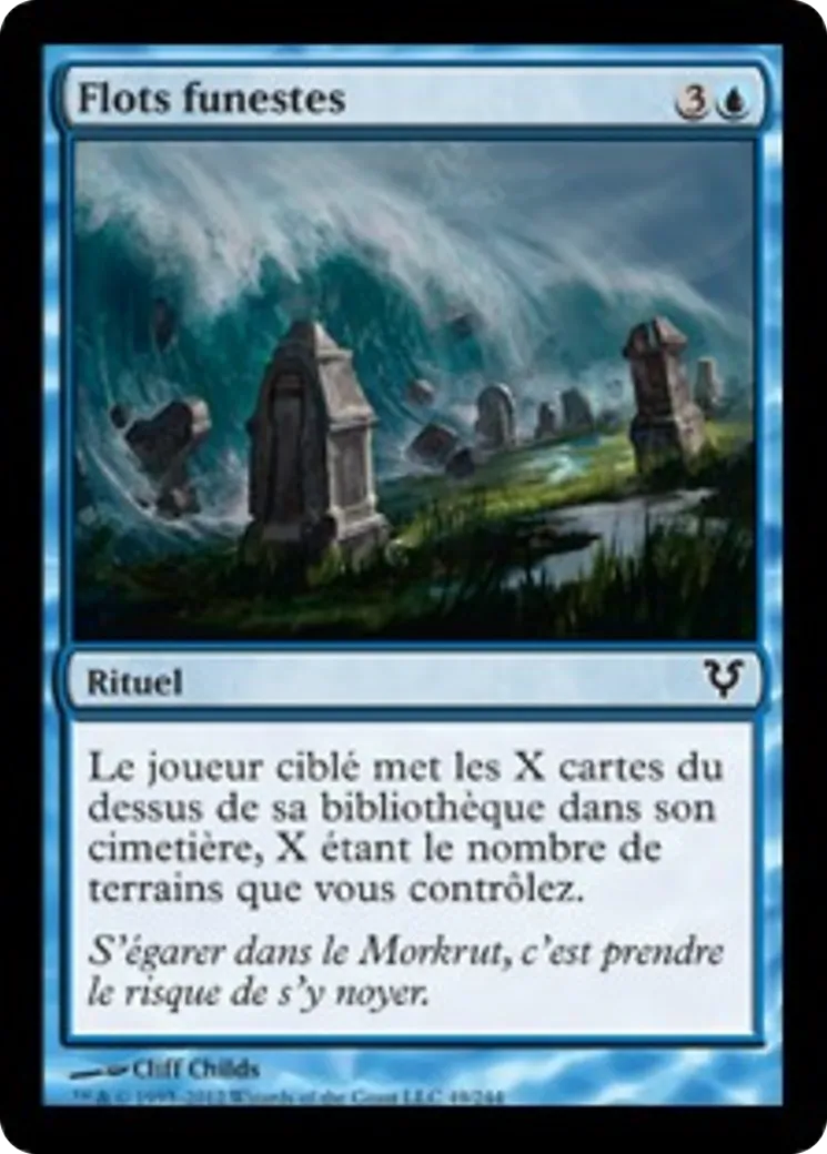 Flots funestes — Avacyn Restored — Magic: The Gathering