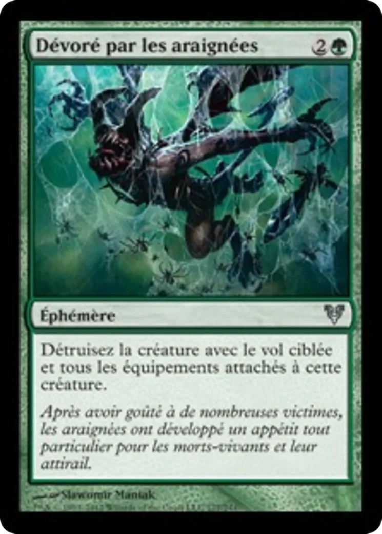 Dévoré par les araignées — Avacyn Restored — Magic: The Gathering
