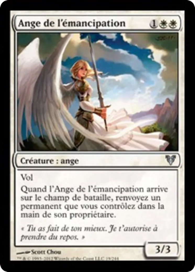 Ange de l'émancipation — Avacyn Restored — Magic: The Gathering