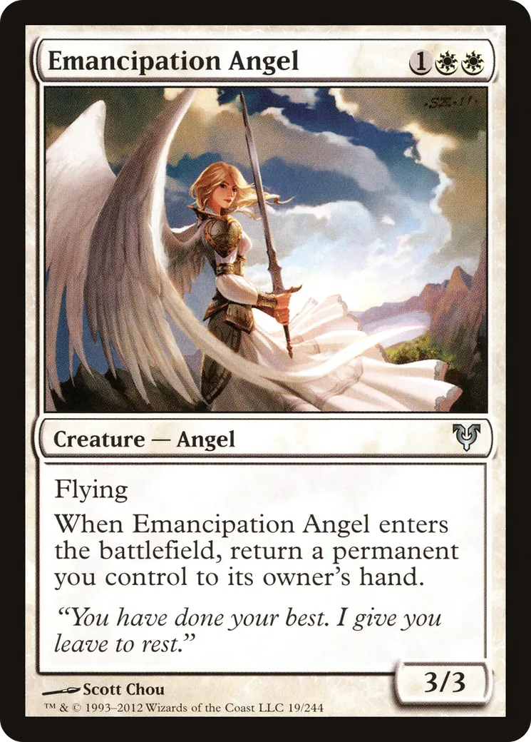 Emancipation Angel — Avacyn Restored — Magic: The Gathering
