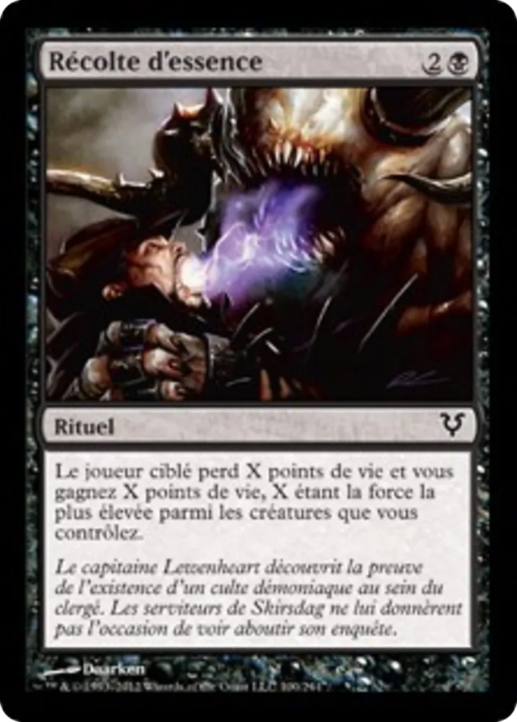 Récolte d'essence — Avacyn Restored — Magic: The Gathering