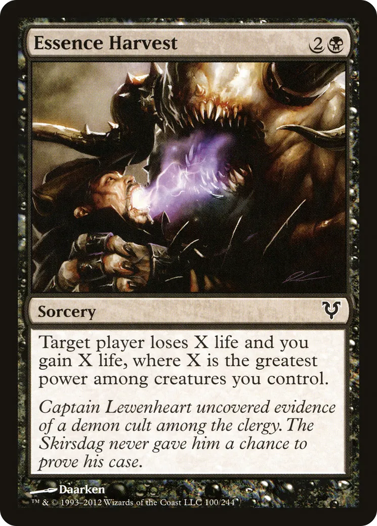 Récolte d'essence — Avacyn Restored — Magic: The Gathering