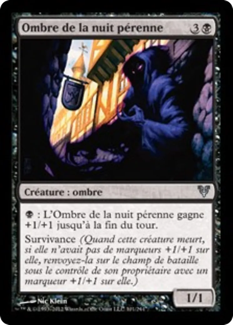 Ombre de la nuit pérenne — Avacyn Restored — Magic: The Gathering