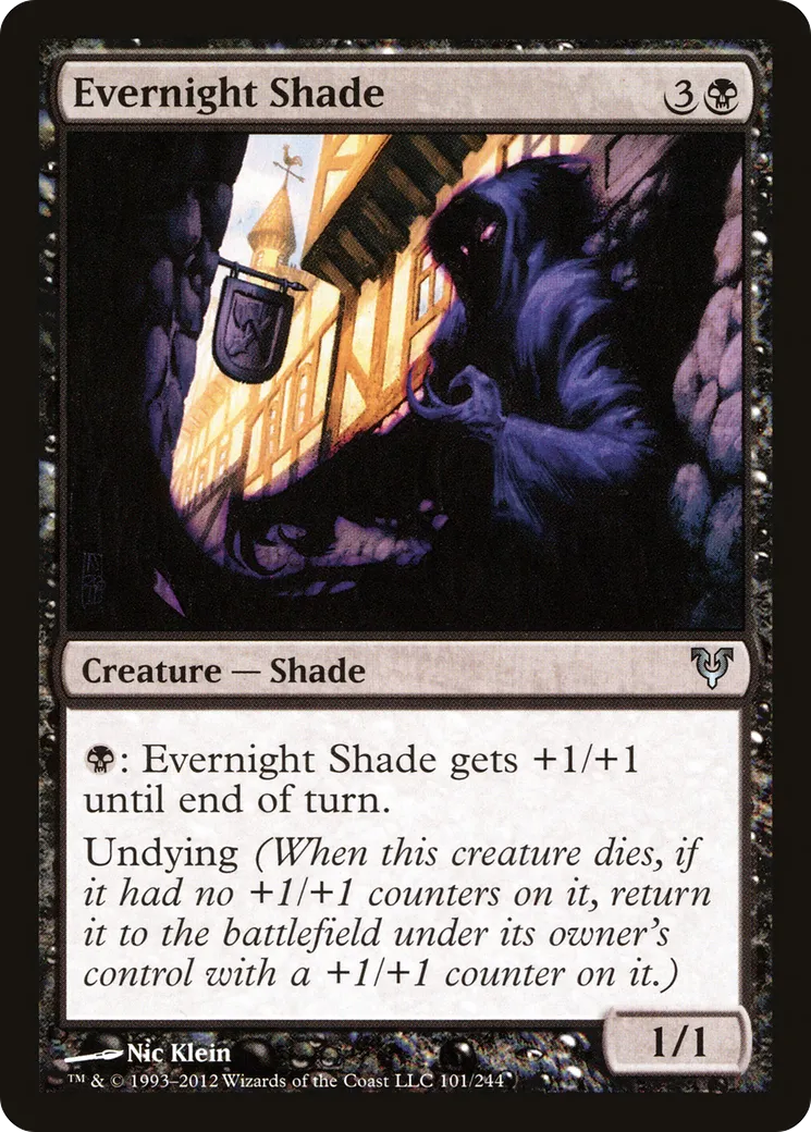 Evernight Shade — Avacyn Restored — Magic: The Gathering