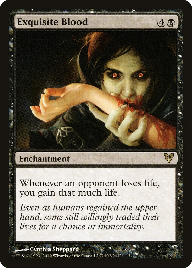 Exquisite Blood — Avacyn Restored — Magic: The Gathering
