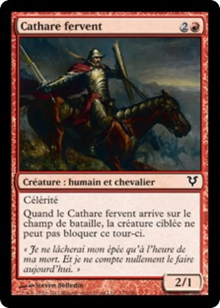 Cathare fervent — Avacyn Restored — Magic: The Gathering