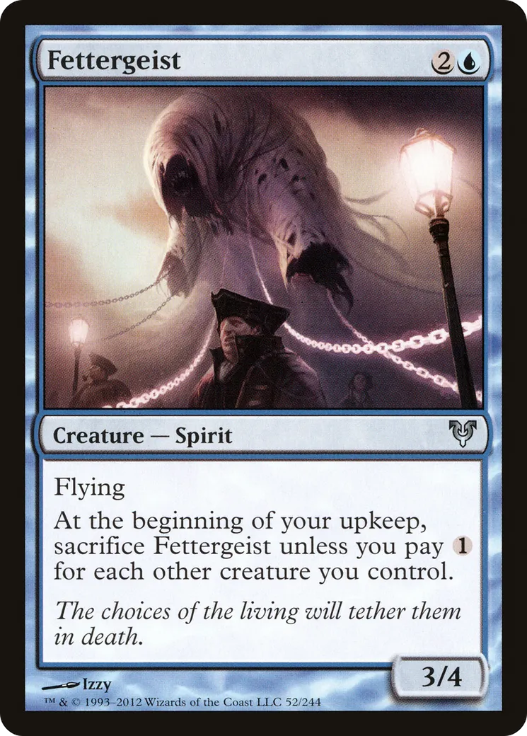 Fettergeist — Avacyn Restored — Magic: The Gathering