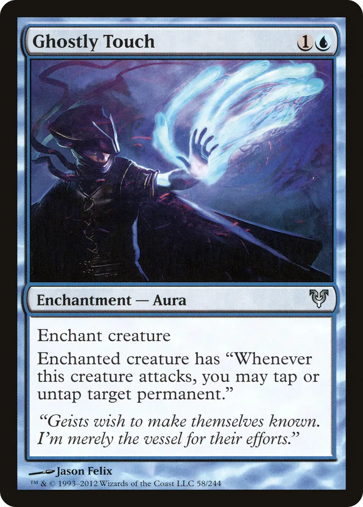 Ghostly Touch — Avacyn Restored — Magic: The Gathering
