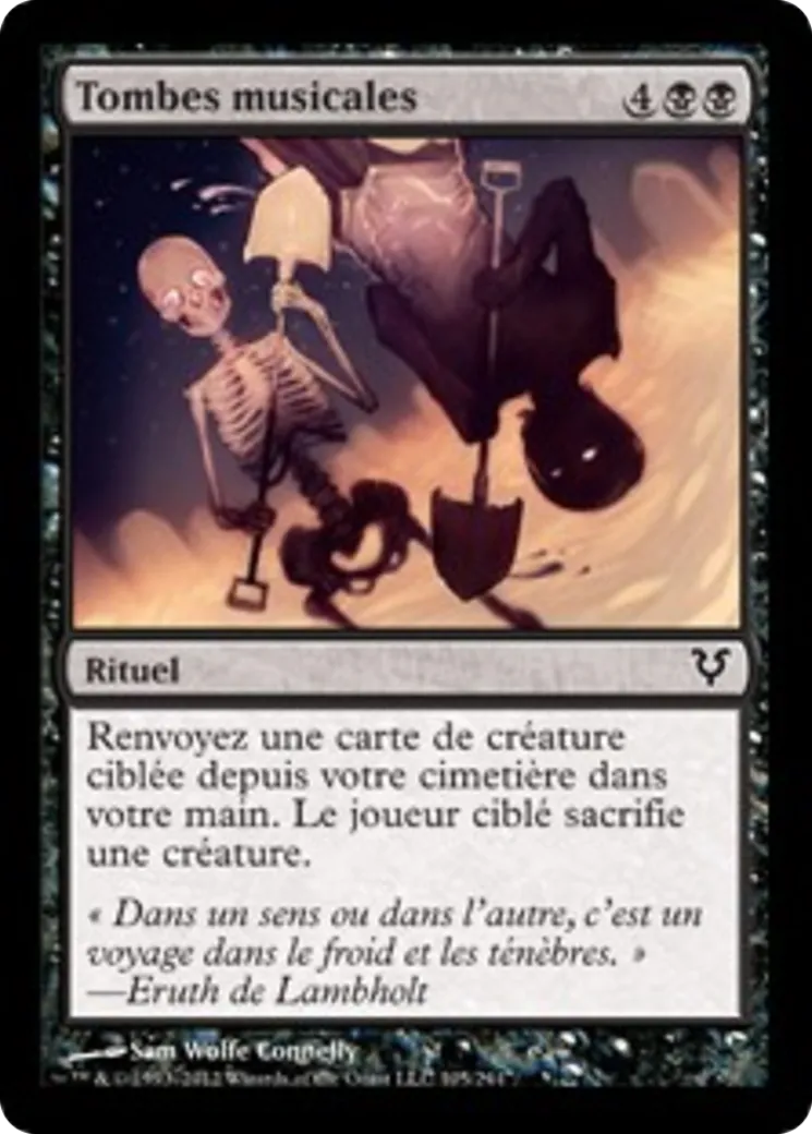 Tombes musicales — Avacyn Restored — Magic: The Gathering