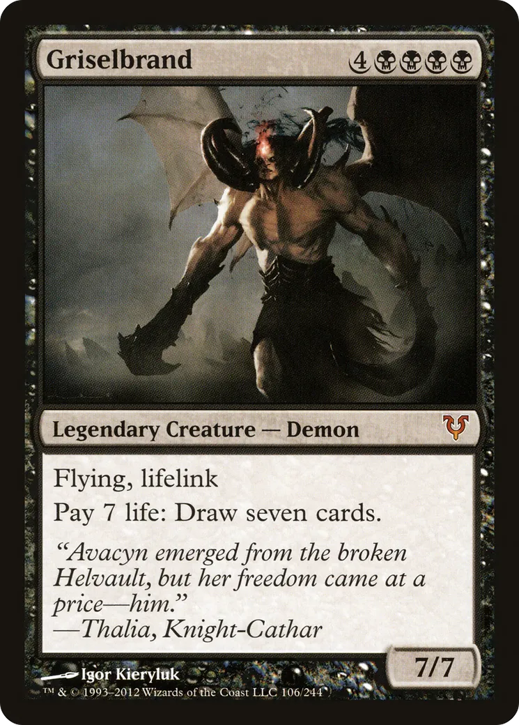 Griselbrand — Avacyn Restored — Magic: The Gathering