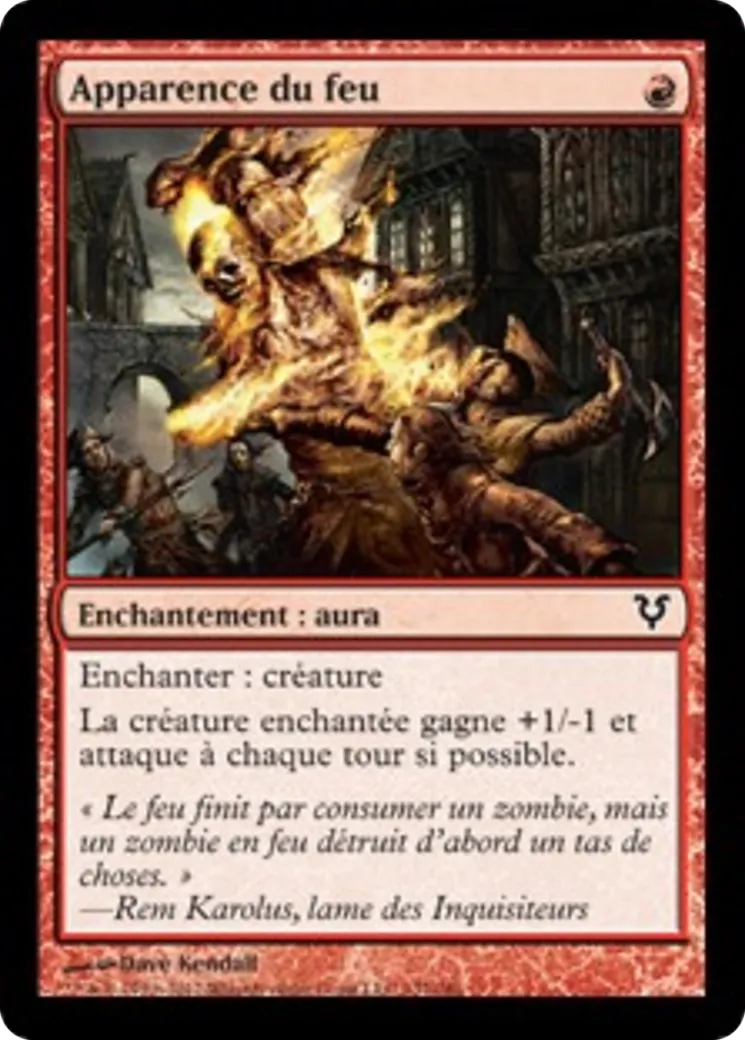 Apparence du feu — Avacyn Restored — Magic: The Gathering