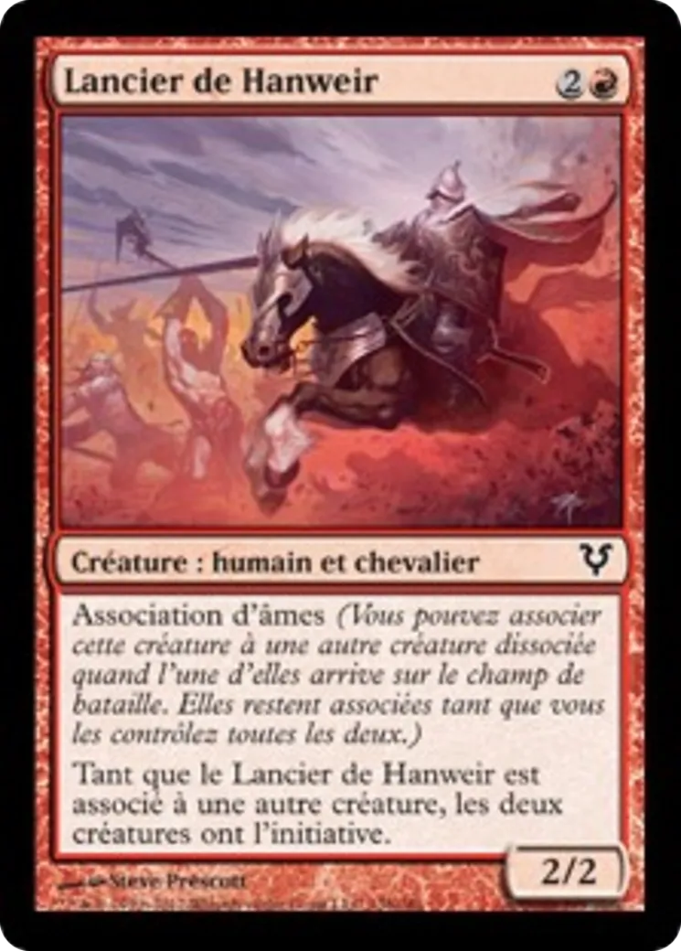 Lancier de Hanweir — Avacyn Restored — Magic: The Gathering