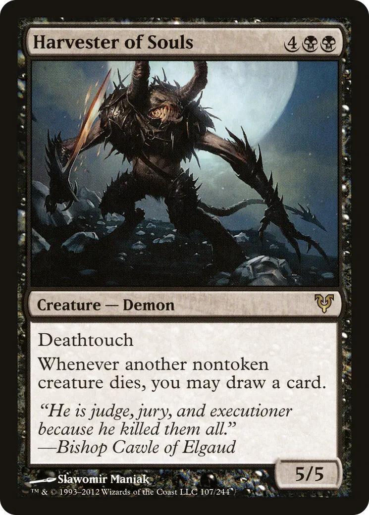 Harvester of Souls — Avacyn Restored — Magic: The Gathering