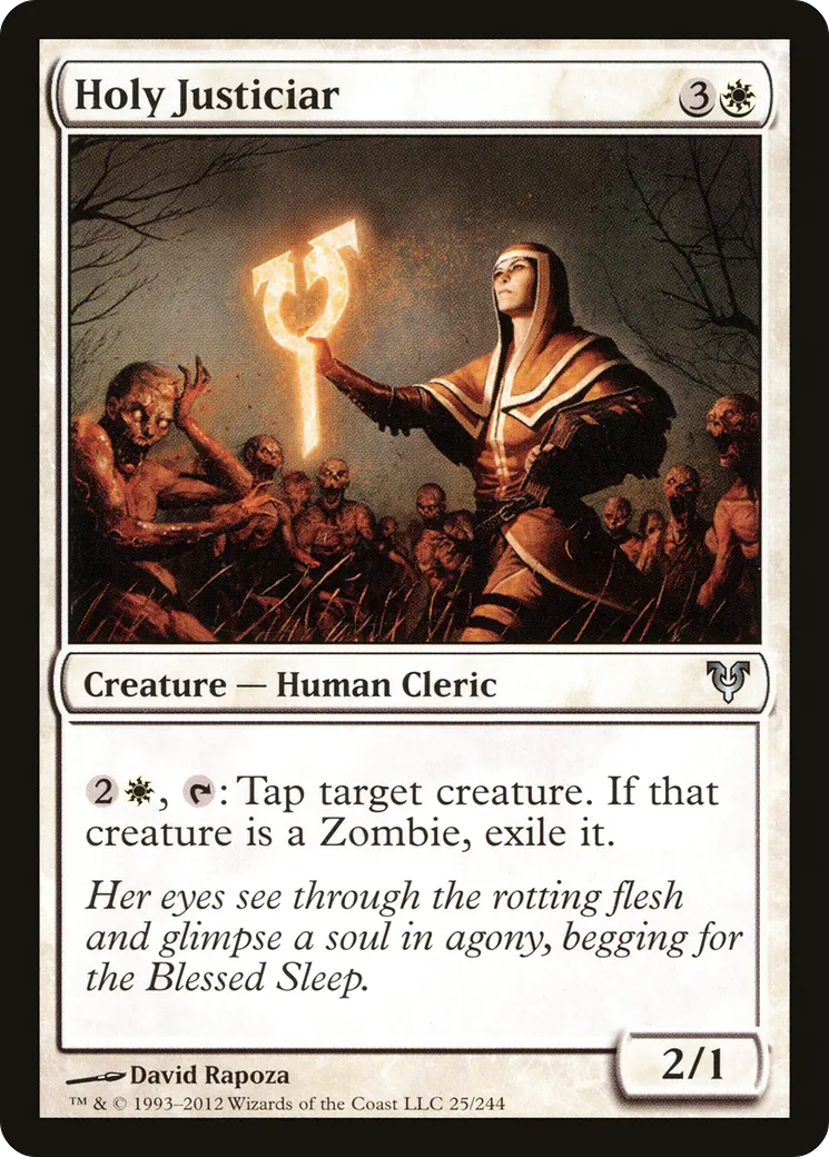 Holy Justiciar — Avacyn Restored — Magic: The Gathering