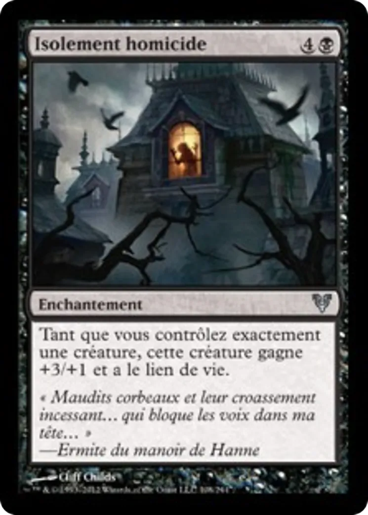 Isolement homicide — Avacyn Restored — Magic: The Gathering