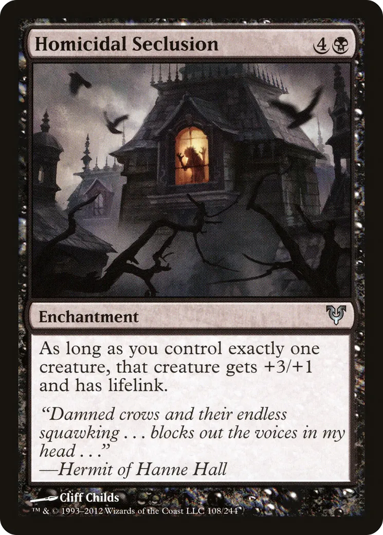 Isolement homicide — Avacyn Restored — Magic: The Gathering