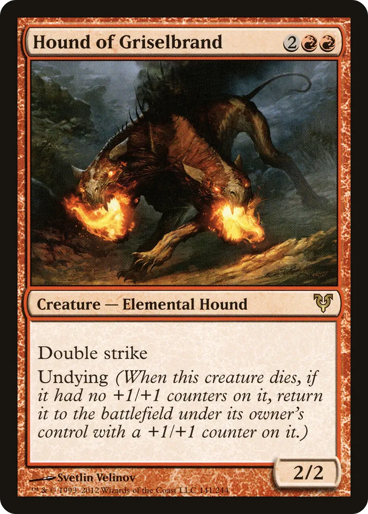 Hound of Griselbrand — Avacyn Restored — Magic: The Gathering