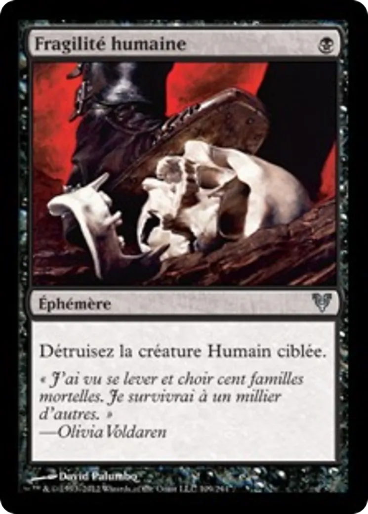 Fragilité humaine — Avacyn Restored — Magic: The Gathering