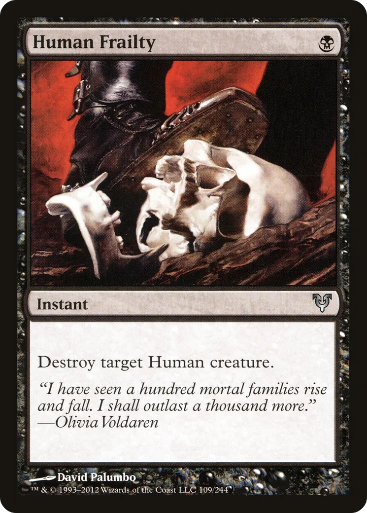 Human Frailty — Avacyn Restored — Magic: The Gathering