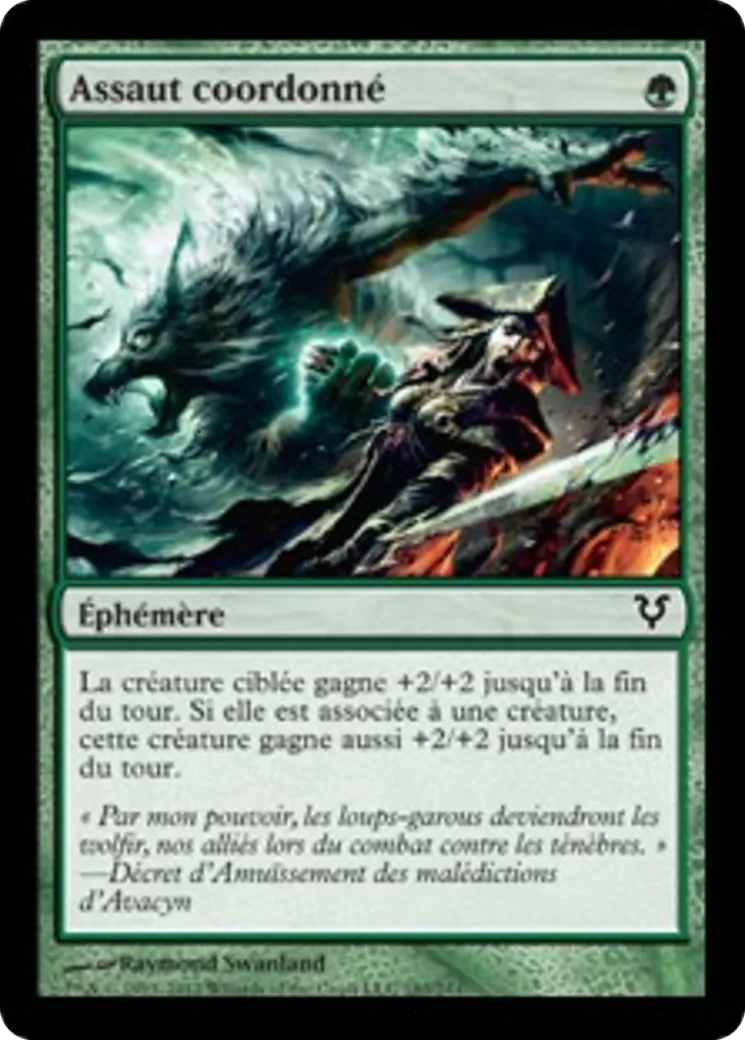 Assaut coordonné — Avacyn Restored — Magic: The Gathering