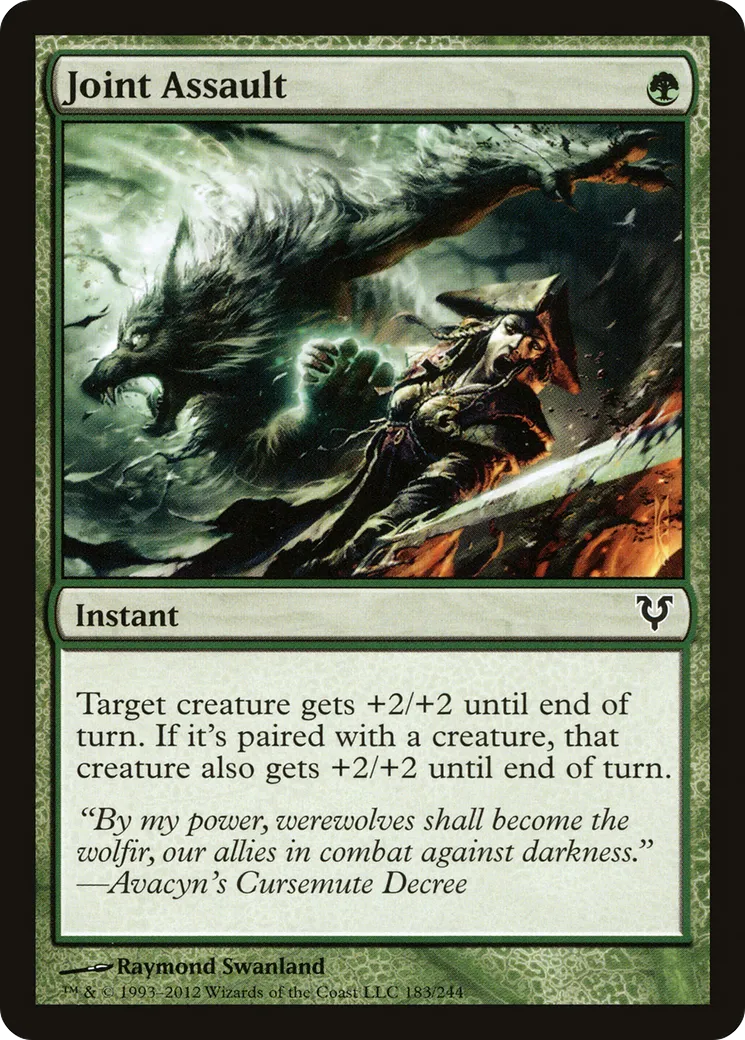 Joint Assault — Avacyn Restored — Magic: The Gathering