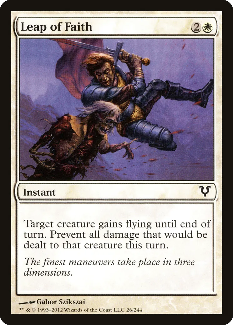 Leap of Faith — Avacyn Restored — Magic: The Gathering