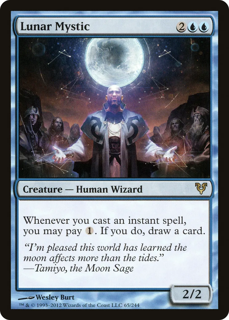 Lunar Mystic — Avacyn Restored — Magic: The Gathering