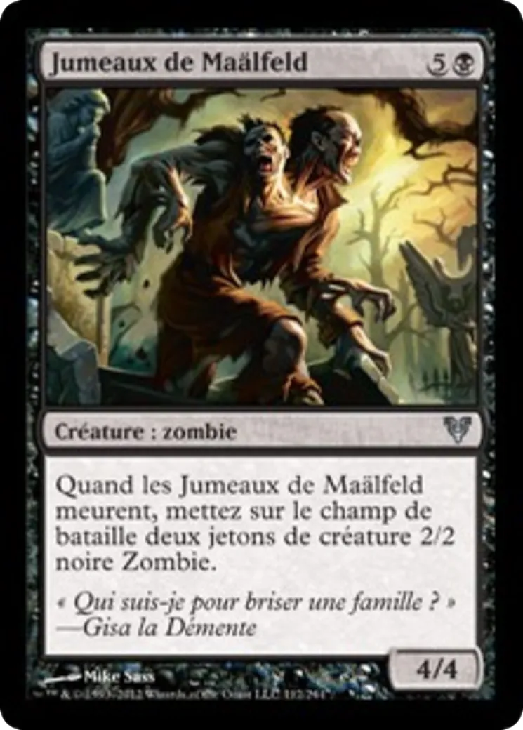 Jumeaux de Maälfeld from Avacyn Restored - Magic: The Gathering