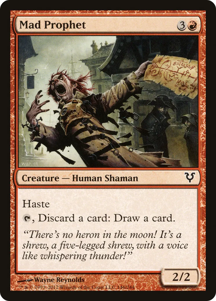 Mad Prophet from Avacyn Restored - Magic: The Gathering