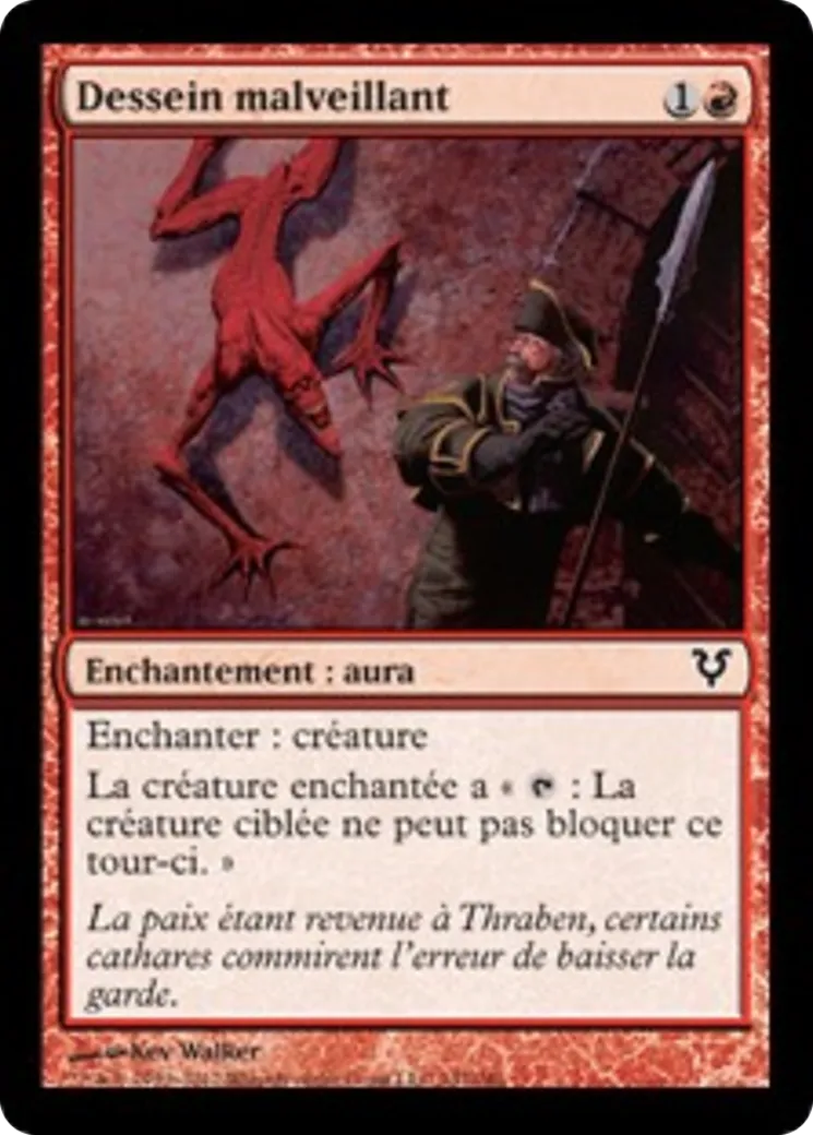 Dessein malveillant — Avacyn Restored — Magic: The Gathering