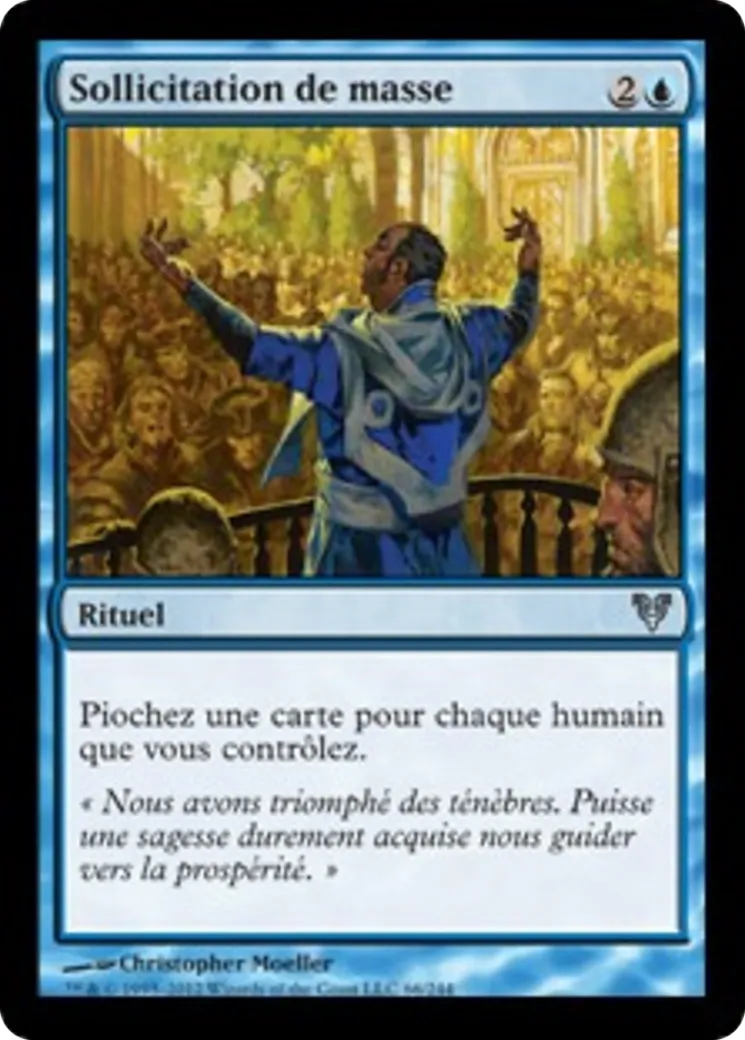 Sollicitation de masse — Avacyn Restored — Magic: The Gathering