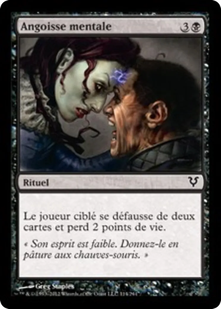 Angoisse mentale — Avacyn Restored — Magic: The Gathering