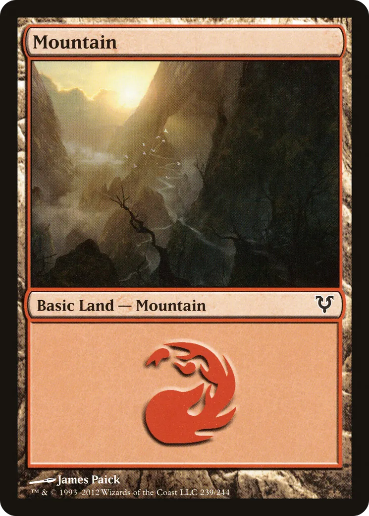 Montagne — Avacyn Restored — Magic: The Gathering