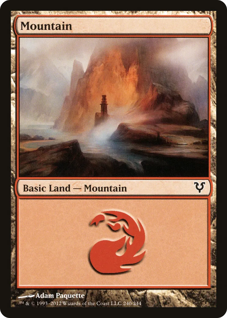 Montagne — Avacyn Restored — Magic: The Gathering