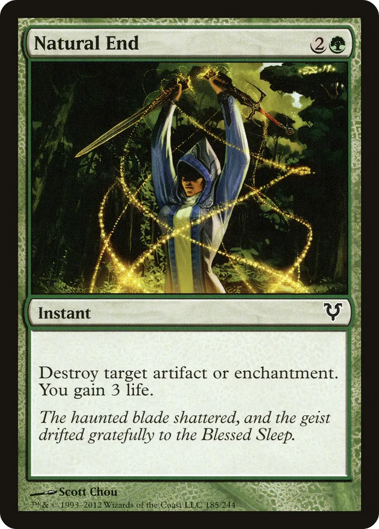 Natural End — Avacyn Restored — Magic: The Gathering