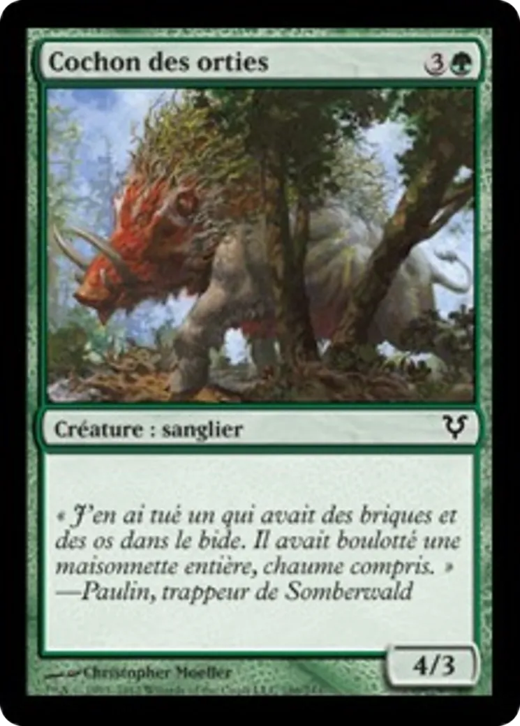 Cochon des orties — Avacyn Restored — Magic: The Gathering