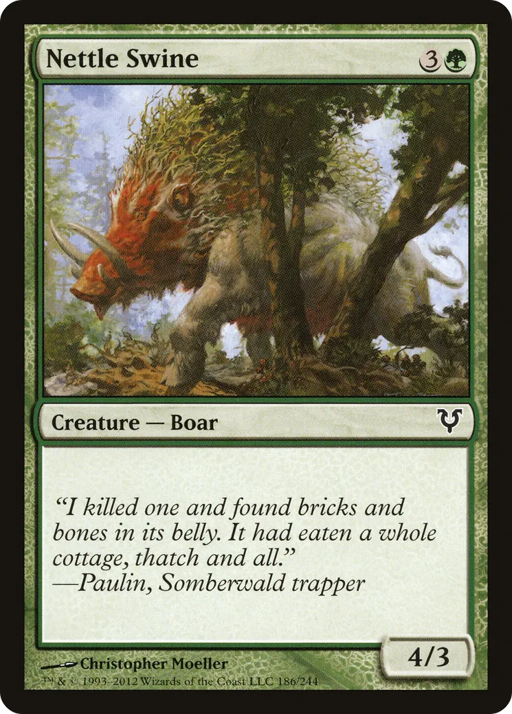 Nettle Swine — Avacyn Restored — Magic: The Gathering