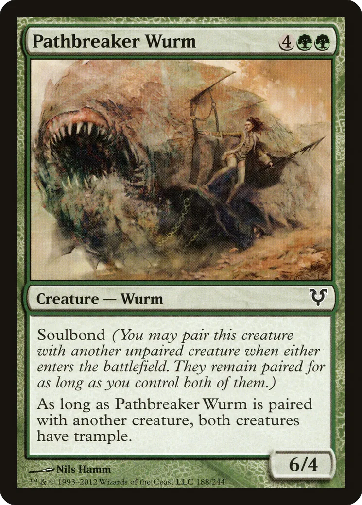 Pathbreaker Wurm — Avacyn Restored — Magic: The Gathering